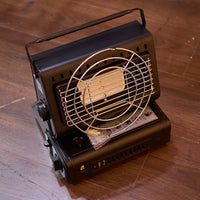 2-in-1 Portable Gas Heater & Cooker, 1300W Camping Space Heater with Adjustable Angle, Ceramic Plate & Safety Valve